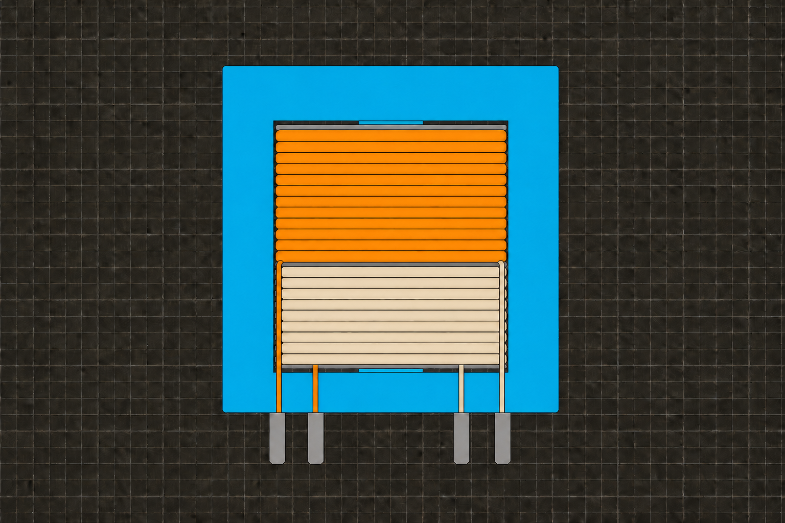 Custom bobbin-wound ferrite transformer prototype with visible core, windings and terminal pins